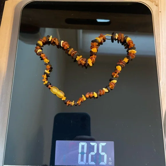 Baltic Amber Necklace Set 
Amber  (2 13.5” & 1 14.5”) & 1 Multicolor 13.5” - Picture 7 of 13